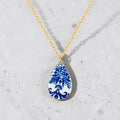 Colar Azulejo Gota