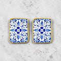 Brincos Azulejo